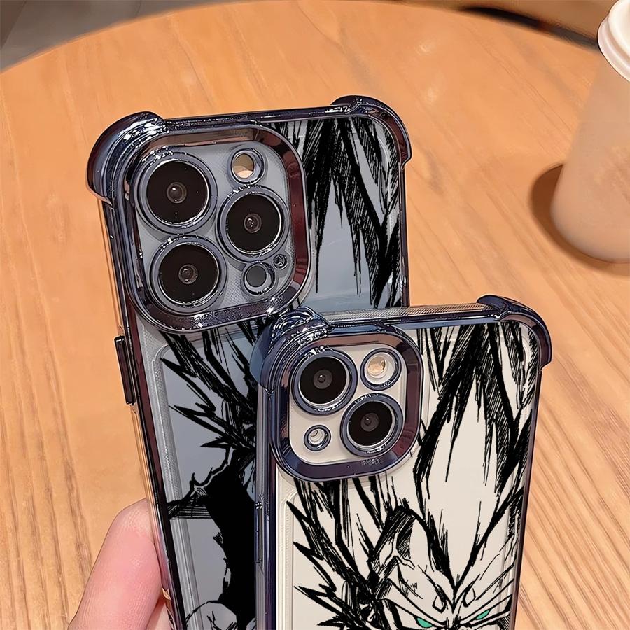 Case for Apple iPhone 15 13 14 Pro 11Pro XR 16Plus XS MAX 12 16 11 15Pro Max Soft Cover Super Vegeta Dragon Ball