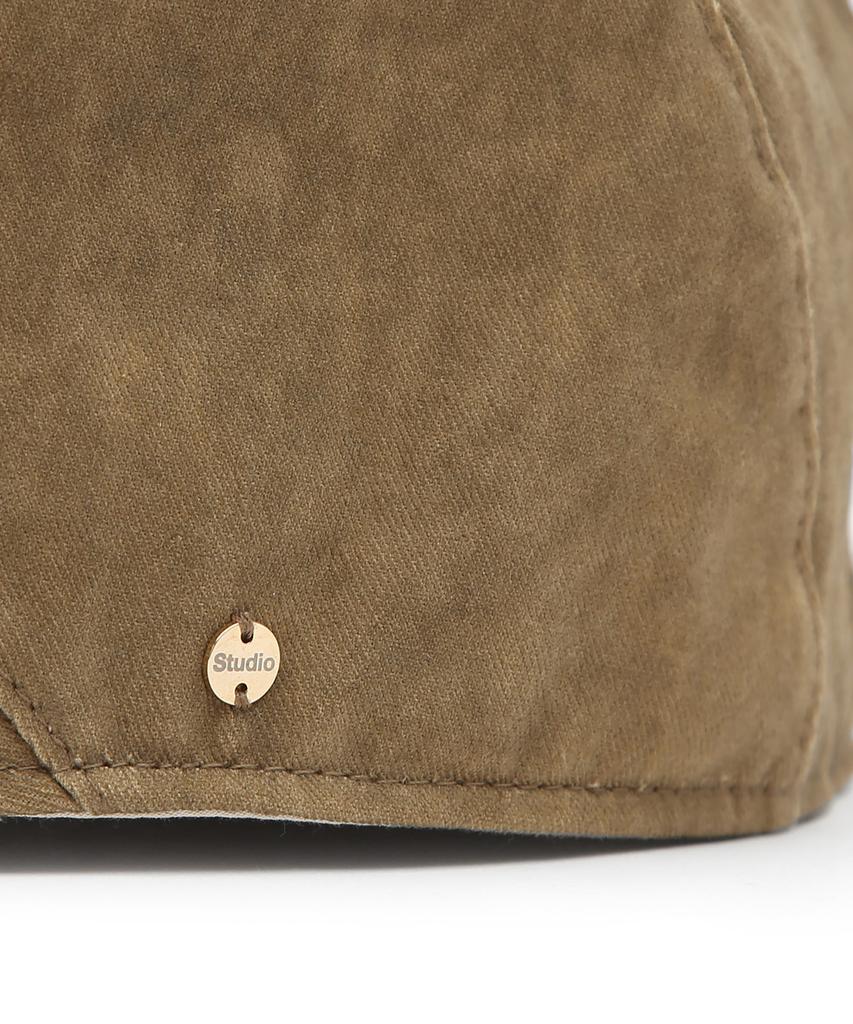 Eondeokeonteulolseutyudio Gold Label Cotton Washed Vintage Classic Hunting Cap Drive Hunting / Dust Washed / Desert