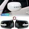 Rearview Mirror Cover Wing Door Side Mirror Shell Cap Housing For Mitsu Pajero Sport 2009 2010 2011 2012-2014