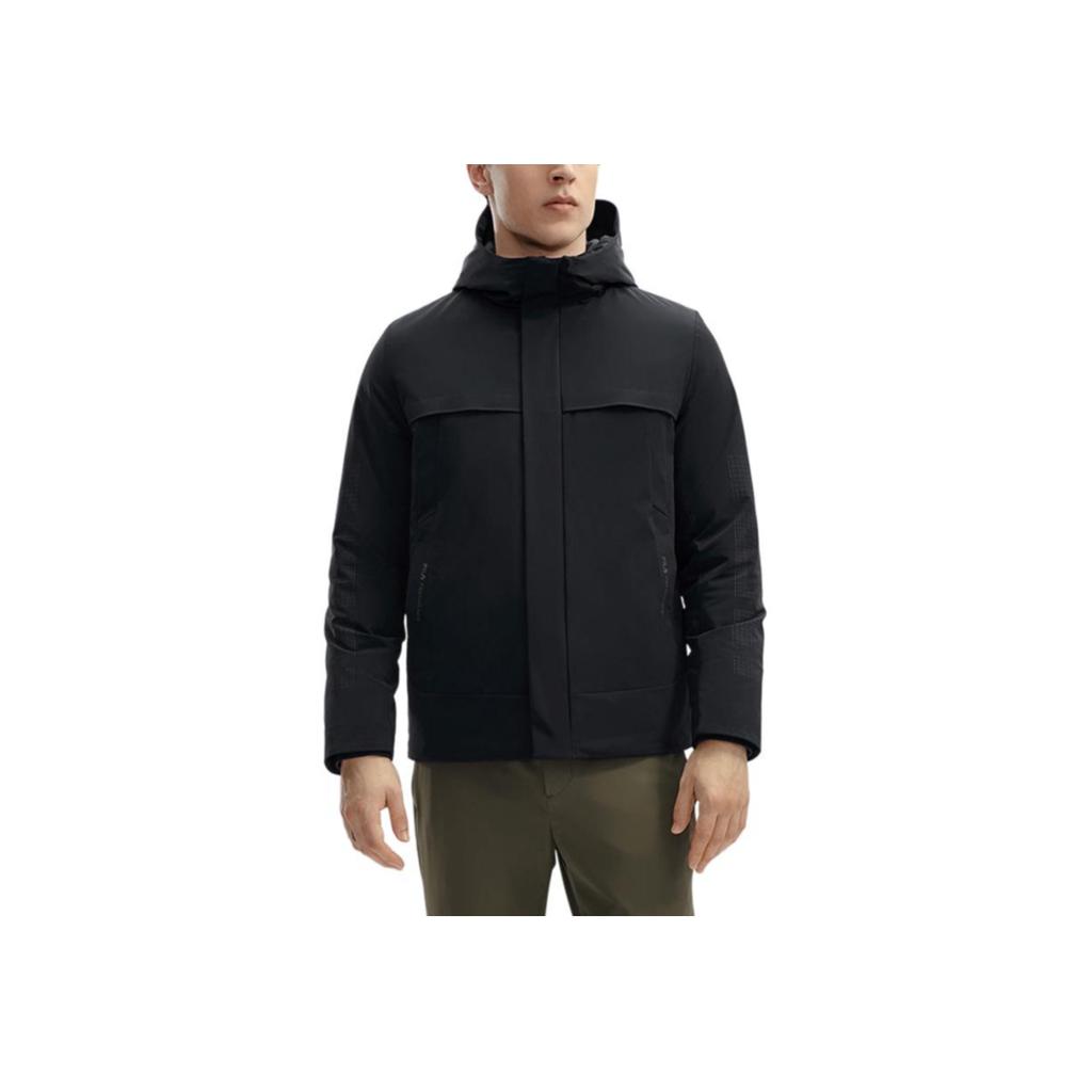 New FILA Puffer Jacket Men's Jet Black F11M412901F-BK