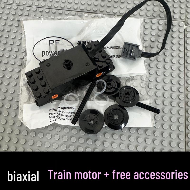 Accessori Elettrici PF Compatibili LEGO Motore M e Ricevitore per Blocchi da Costruzione Radiocomandati