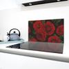 Glas-Kochfeld-Schutzplatte 90x52 Rosen