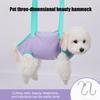 Pet Grooming Hammock Waterproof Breathable Dog Grooming Sling Hanging Pet Grooming Bag for Cats