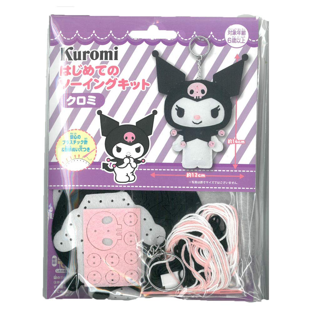 

Man Onoue Sanrio Первый швейный набор Kuromi OM017427 Черный