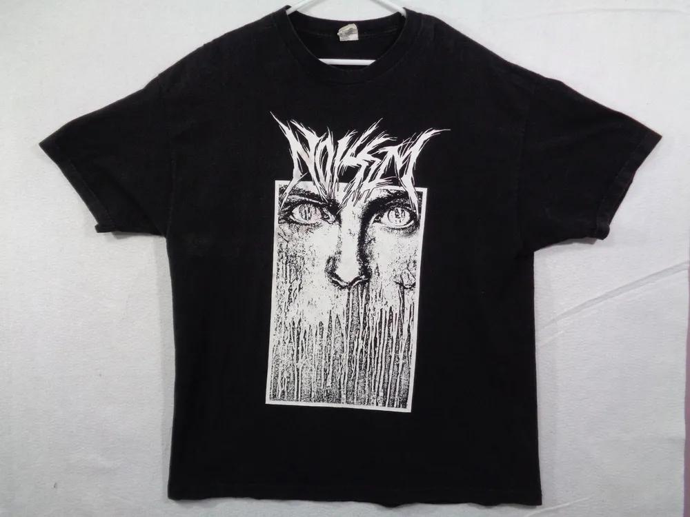 Unisex Short Sleeve Crew Neck Cotton T Shirt Rare Neck Deep Band S разноцветный