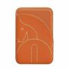 Compatible with Apple 17/16/15 Magnetic Phone Card Holder - Invisible Magnetic Back Sticker