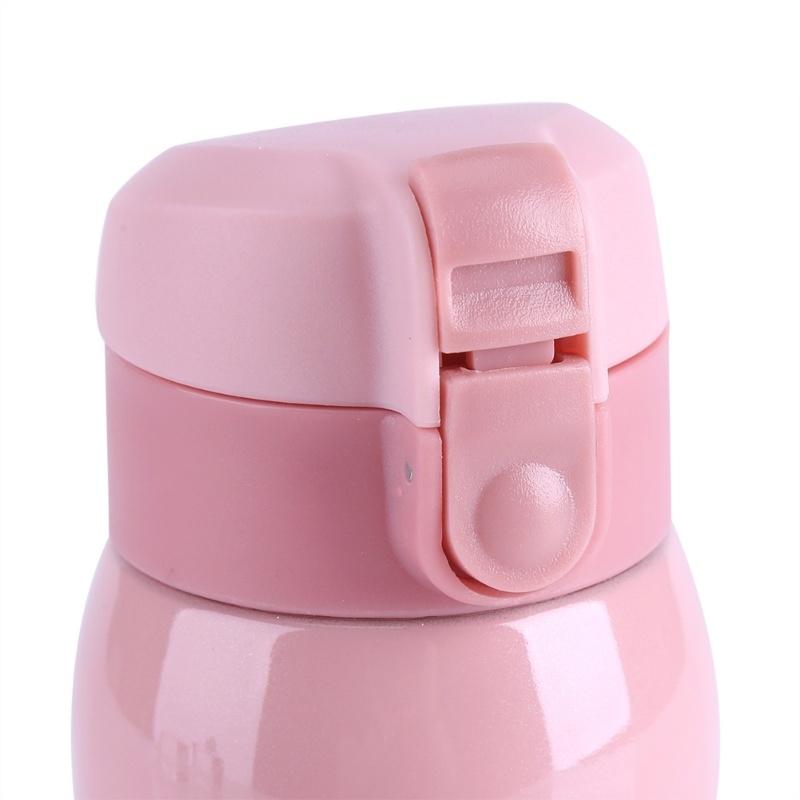 200ML Mini Edelstahl Doppelwandig Vakuumisoliert Tasse Thermoskanne Bürobecher