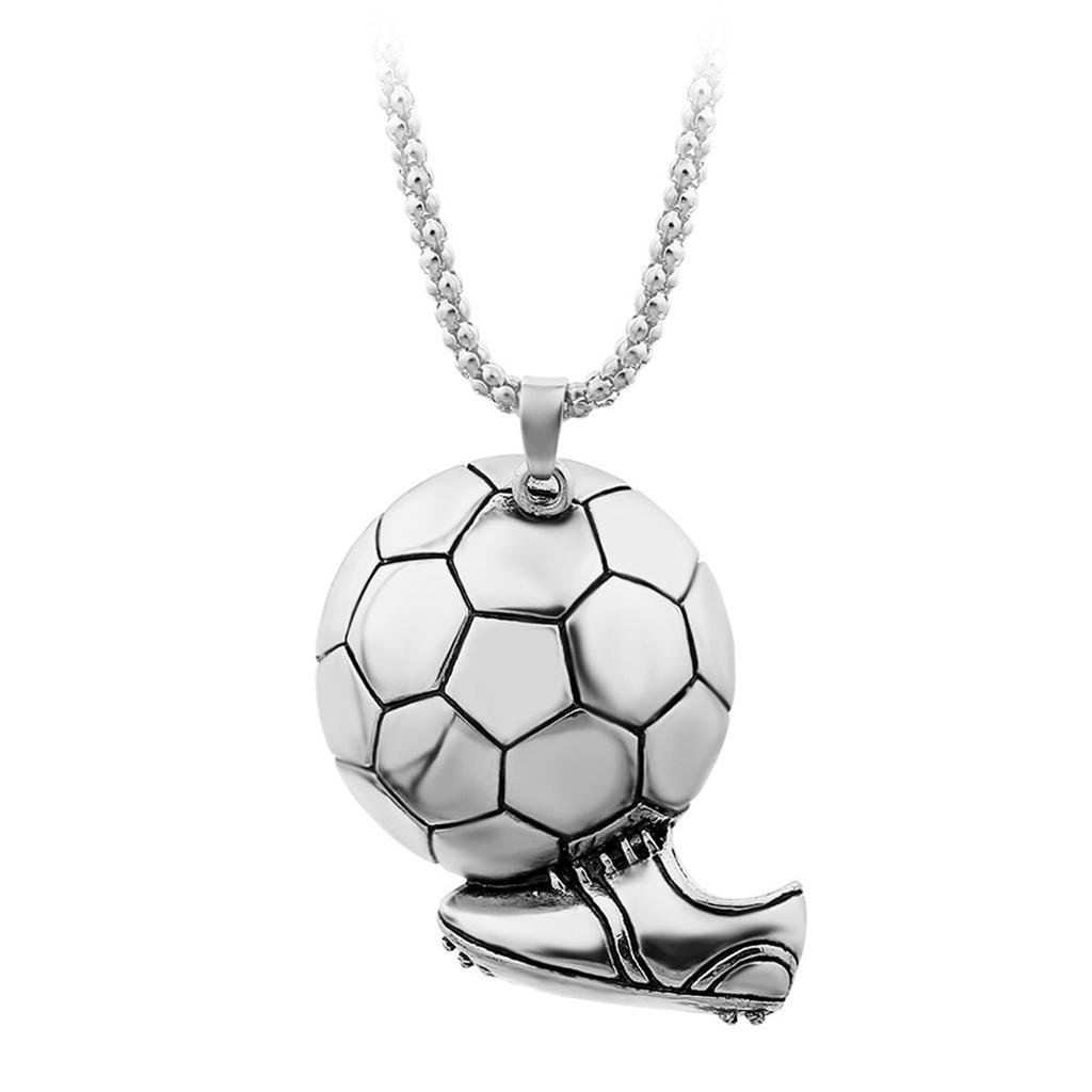 Football Pendant Sports Men's Ball Accessory Jewelry Hip-hop Retro Male Fitness Accessory