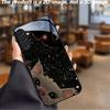 Premium Tempered Glass Phone Case for Galaxy S20, S21, S22, S23, S24, S25 Series (FE, Ultra, Plus) — Cat & Starry Sky Theme.