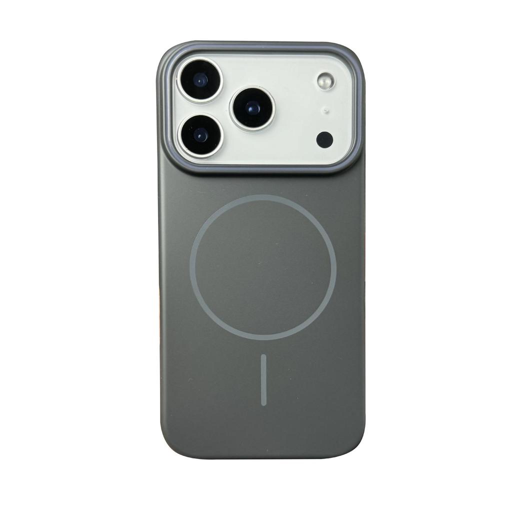 Magnetische Weiche Hülle für Apple 17 Pro Max/16 Pro - Einfarbige Hülle mit großem Fenster & Erhöhtem Schutz