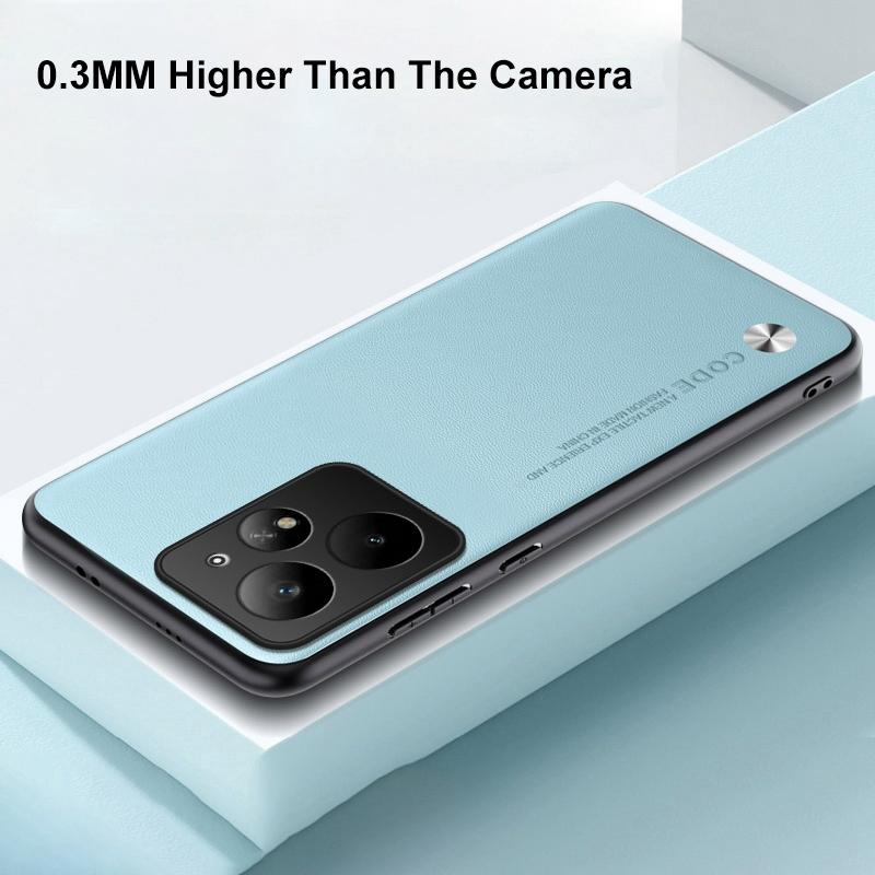 Luxury PU Leather Case For Realme Neo 7 Turbo 5G Back Cover Silicone Shockproof Full Protection Phone Case For Realme Neo7 Turbo