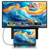 Monitor Inch Full HD 1080p IPS Display 100Hz C Speaker SRGB Blue Light Reduction Flicker Free VESA Compatible Frameless Port 23.8 USB-Type 110%