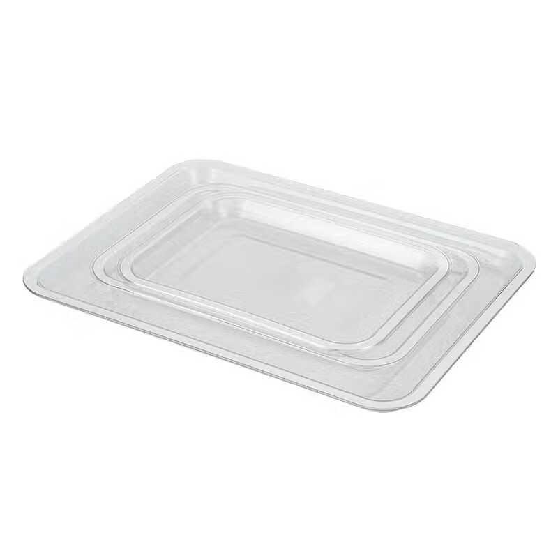 ZISIZ Acrylic Rectangular Serving Tray