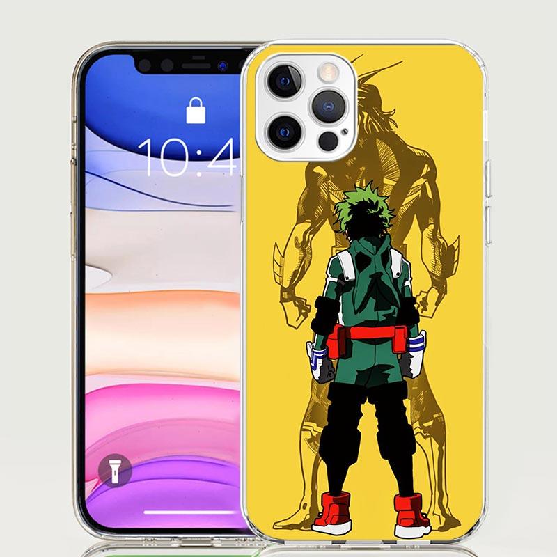 Midoriya Izuku Deku MHA My Hero Phone Case For iPhone 17 Air 16 15 Plus 11 14 Pro Max 13 Mini 12 7 8 + SE Pattern Art Customized