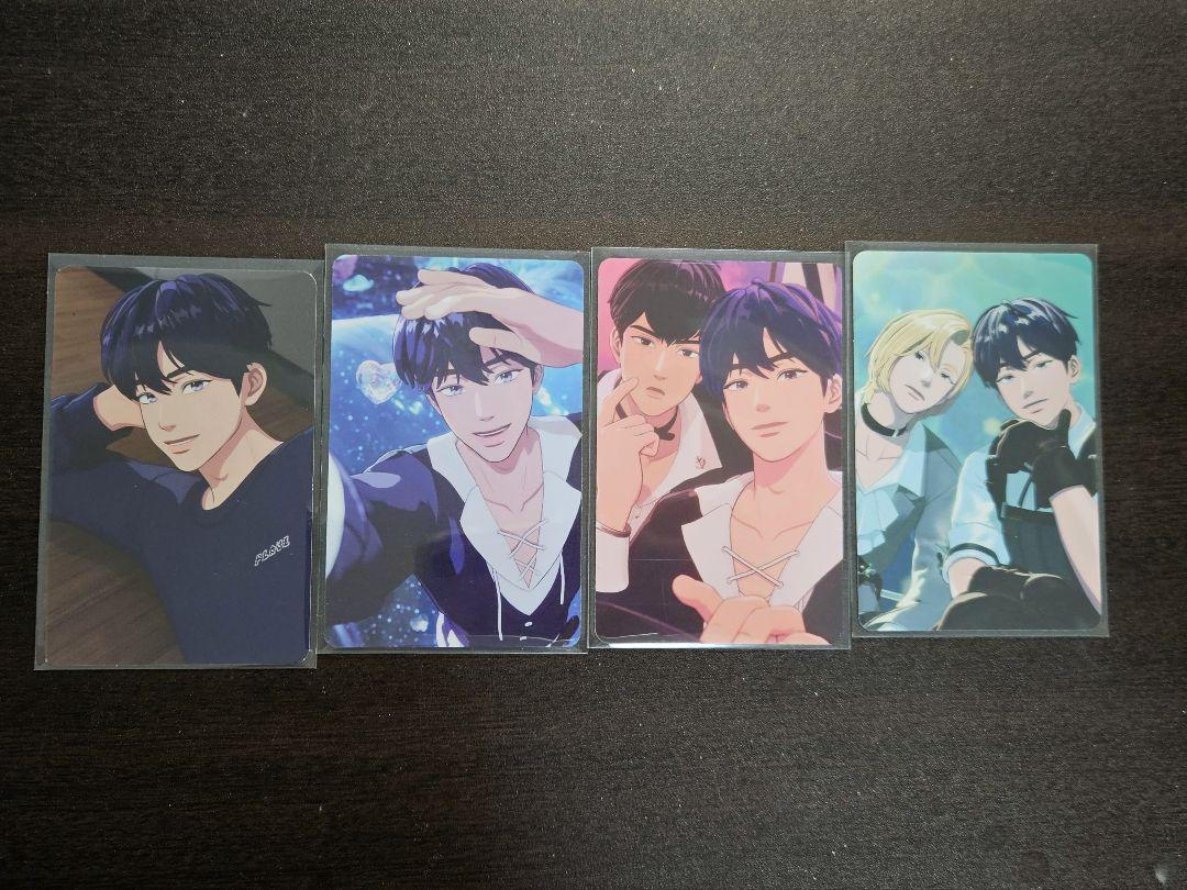 

[USED] PLAVE Yejun trading cards 4 pieces