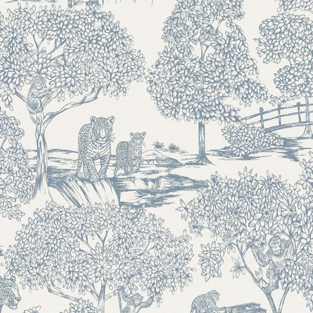Holden Décor Eastern Horizons Zoo Lake Wallpaper