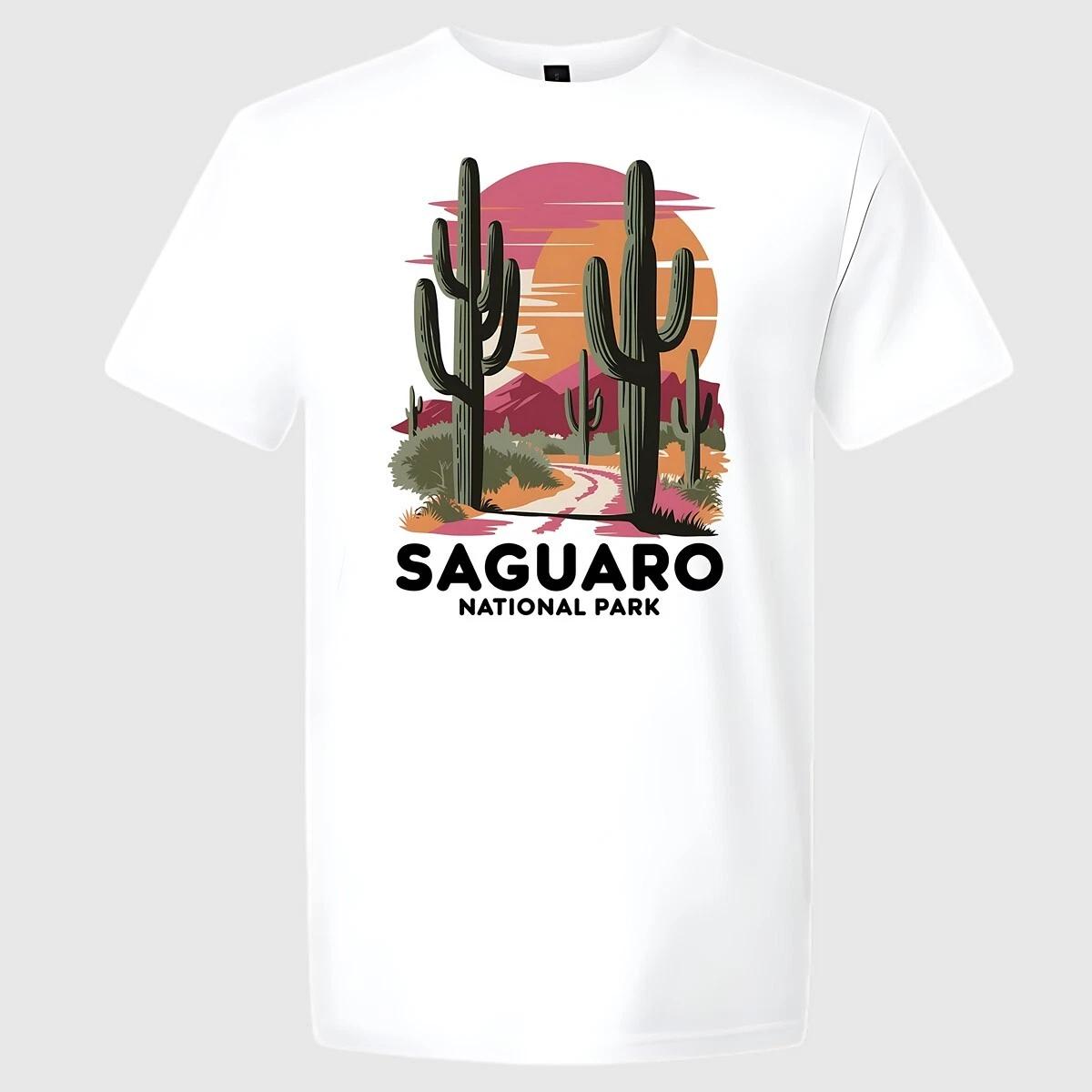 Saguaro National Park T-Shirt Desert Nature Hiking Outdoors M