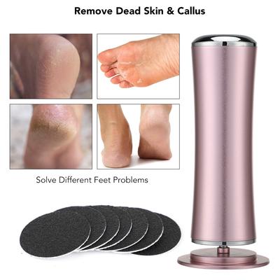 Elektryczne narzędzia do pedicure pielęgnacja stóp pilnik do nóg obcasy usuń martwy naskórek środek do usuwania kalusów stóp czysta maszyna do pielęgnacji i wymienny papier ścierny