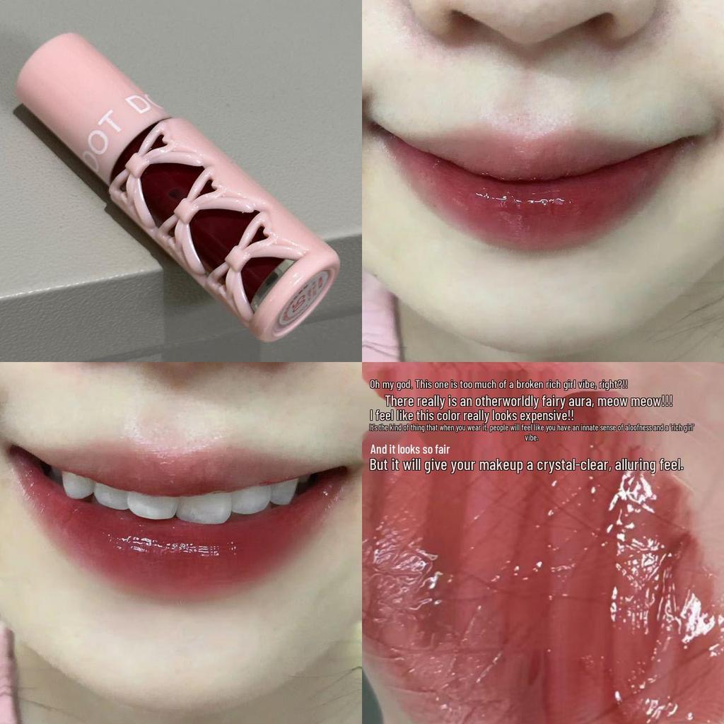 Toot Dodo Translucent Langanhaltender Feuchtigkeitsspendender Lipgloss - Feuchtigkeitsspendend, Wischfest und Erschwinglich für Frauen