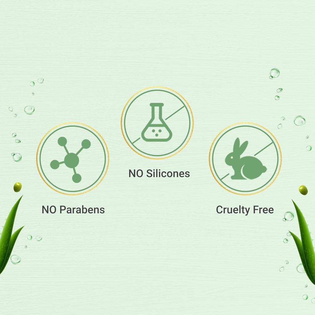 Dabur Vatika Aloe Vera & Olive Shampoo 640ml | Intense Moisturising | 24Hr Hydration For Dry, Frizz-Free Hair | Nourishing And Strengthening Formula