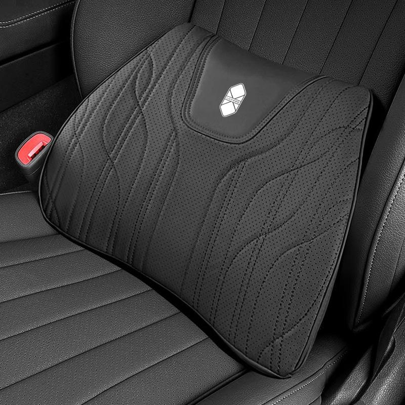 Zhijie S7/R7 & Xiangjie S9 Headrests, Lumbar Supports, Seat Cushions: All-Season, Comfortable, Breathable Leather Interior.