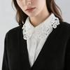 Detachable False Collar White Black Lapel Half Shirt Clothes Accessory Shawl Wrap  Women Girls