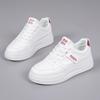 2025 popular spring Korean version of board shoes women's versatile senior sense platform casual shoes student sports non-slip white shoes