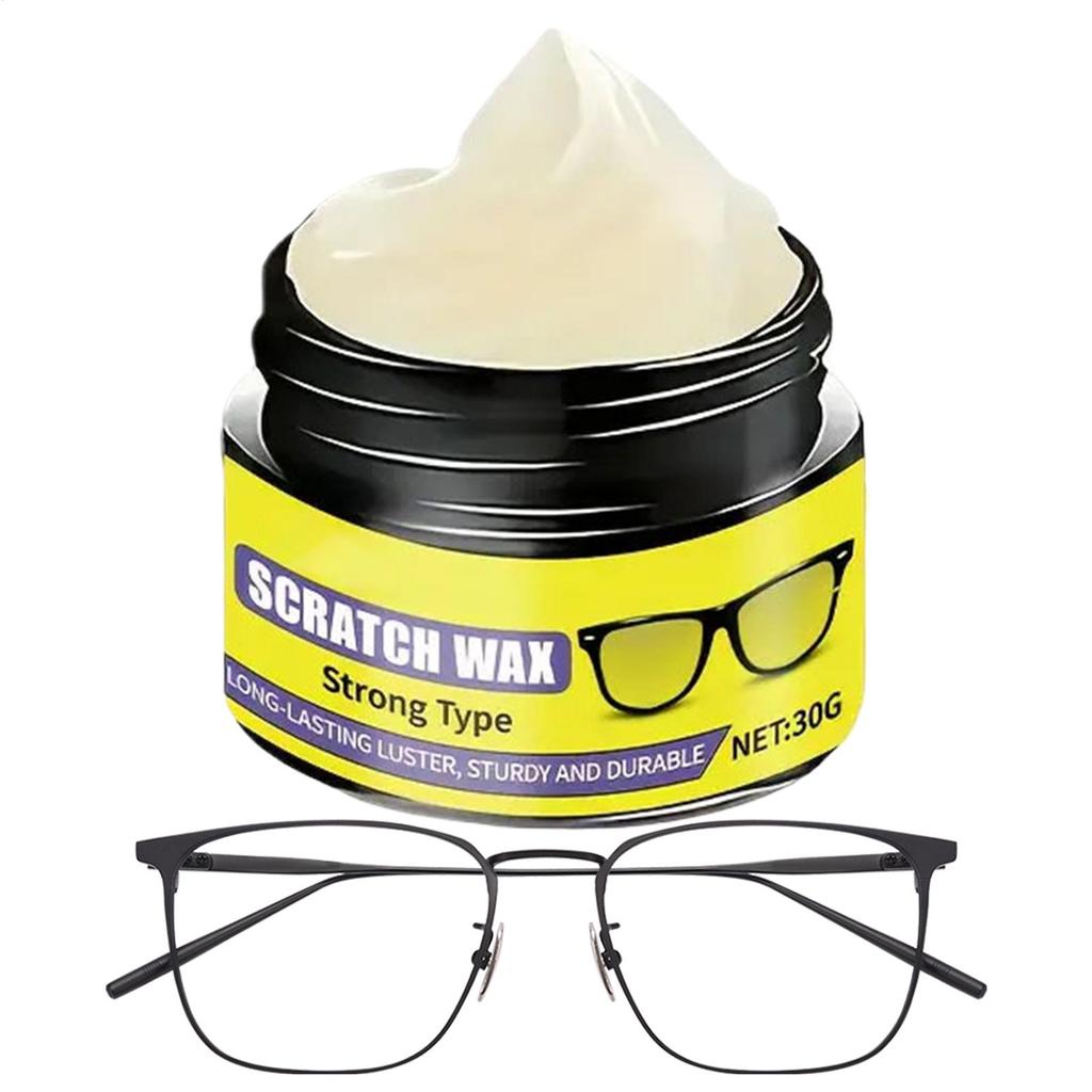 30g Lens Scratch Removing Eyeglass Scratch Remover Eyewear Lens Grinding Repair Cleaner For Home School Office Trip Outgoing