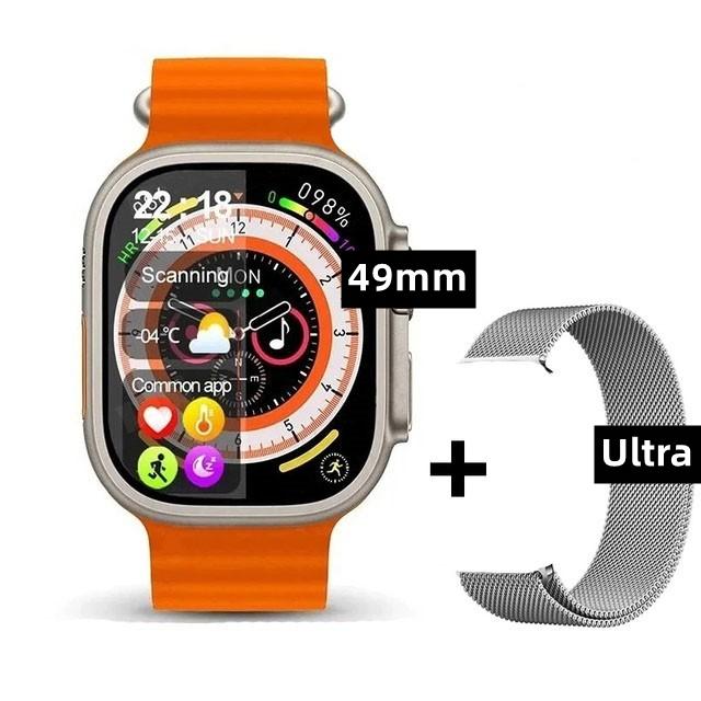 Gps Smartwatch 49mm Ultra 9 Połączenie Bluetooth Nfc Kompas Śledzenie Trasy Ip68 Smartwatch Microwear U9 Ultra Smart Watch Dla Mężczyzn Kobiet