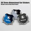 AAAAP1 Alloy Car Fender Emblem Window Badge Personalized Sticker for Octavia Kamiq Kodiaq Superb Fabia Karoq Citigo Yeti Rapid