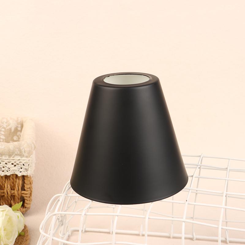 Black Iron Lampshade Chandelier Wall Lamp Table Lighting Bedside Living Room Restaurant Clothing Store Lampshade