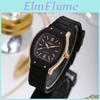 Orologio al Quarzo in Silicone a Forma di Barile alla Moda per Donna Stile Sportivo Casual