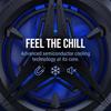 Air Cooling Portable Game Heat Sink Rechargeable LED Light Cooling Fan  Phone Accessories