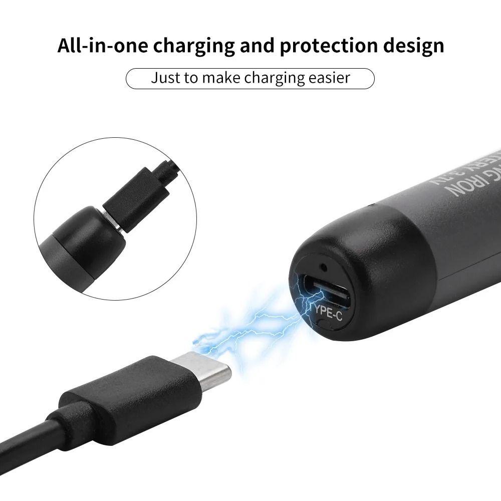 LED Digital Display Electric Soldering Iron Set Smart Solder Welding Iron Tool  Electronic Rework