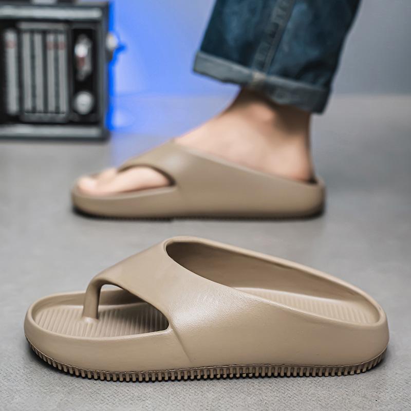 Flip-flops men's and women's EVA corner-toed home indoor slippers flip flops