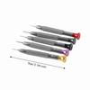 5Pcs Silver Watch Screwdriver Set Large Handle Screwdriver  Watch store professional repair work