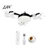 Adjustable Angle Fan Light 3/4/5 Blade Ceiling with & Remote Control, 2-in-1 Silent LED Drone Energy Saving Foldable Blades, 3-Speed Dimmable