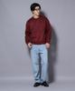 Nano Universe Pullover Size S Bordeaux Men's Mohair-Like Knit, (103), (672-5222219)