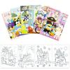 12 Stlyes Bluey Bingo Anime Figure Children's Coloring Book DIY Caroon Puzzle Education Graffiti Painting Book Kids Gift
