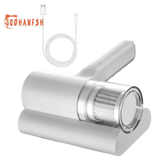 

Ручной пылесос с фильтром 12 кПа, мощный всасывающий малошумный перезаряжаемый беспроводной пылесос для удаления пыли белый