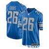 Detroit Lions Equipo NFL Camiseta Hombre Manga Corta Bordada Estilo Auténtico Camiseta de Fútbol Aficionados