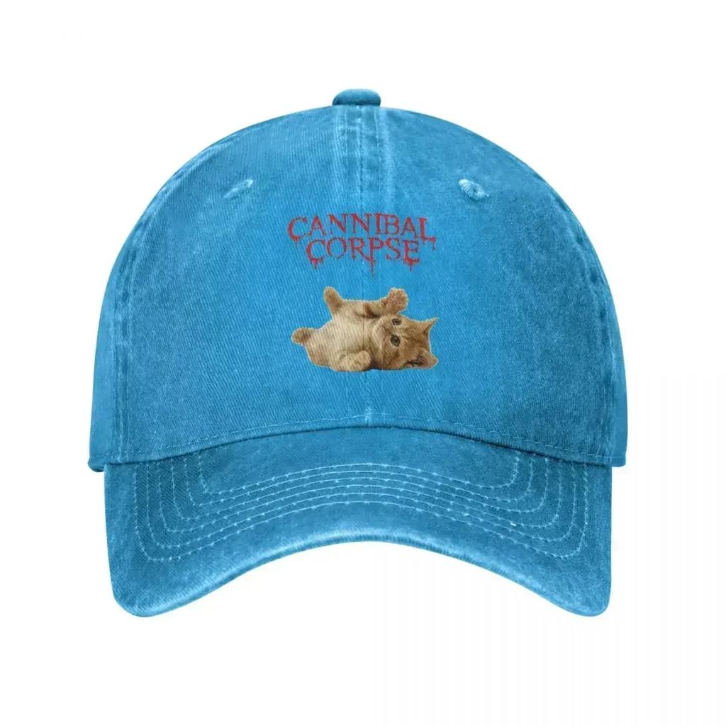 Vintage Cannibal Corpse Baseball Caps for Men Women Distressed Cotton Sun Cap Outdoor Activities Caps Hat