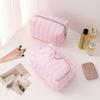 Chic Double-Layer Travel Makeup Bag: Cute, Spacious, Portable Cosmetics Organizer