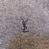 Used Yves Saint Laurent pour homme YSL embroidered sweater Yves Saint Laurent Archive Knit Vintage