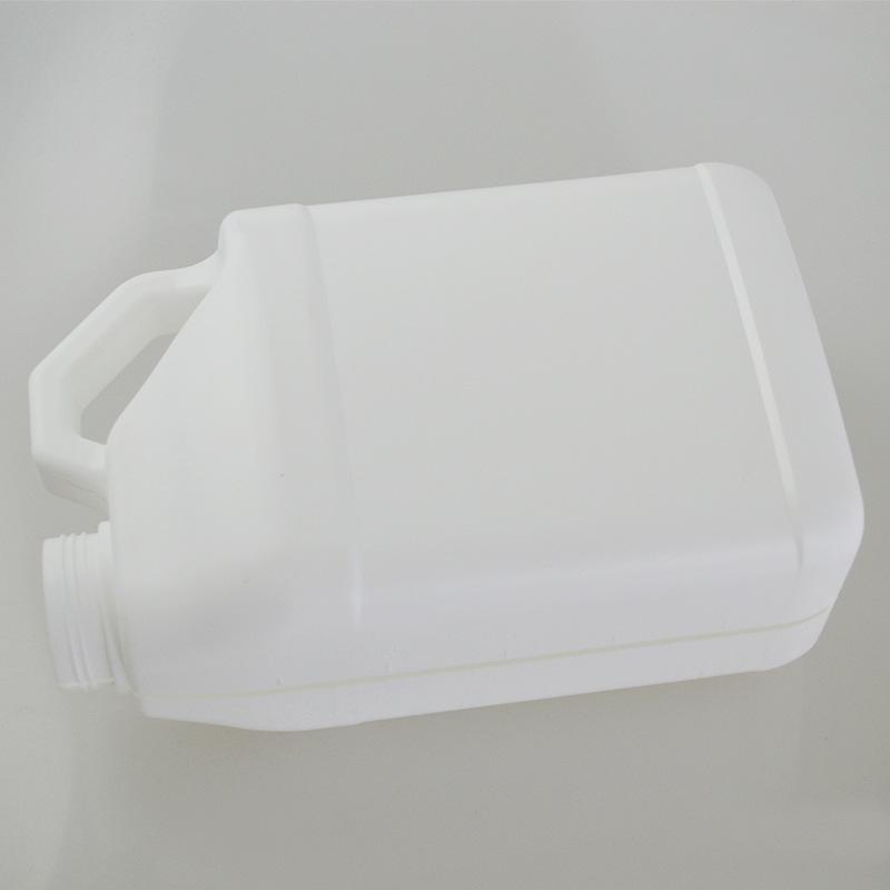 6L Flache Quadratische Kunststoffflasche mit Griff für Waschmittel, Chemikalien und Desinfektionsmittel