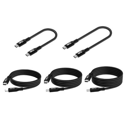High Speed USB C Charging Cable Cord 100W Power Delivery 20Gbps Data Transmission Speed Support 8K60Hz Video Transfer