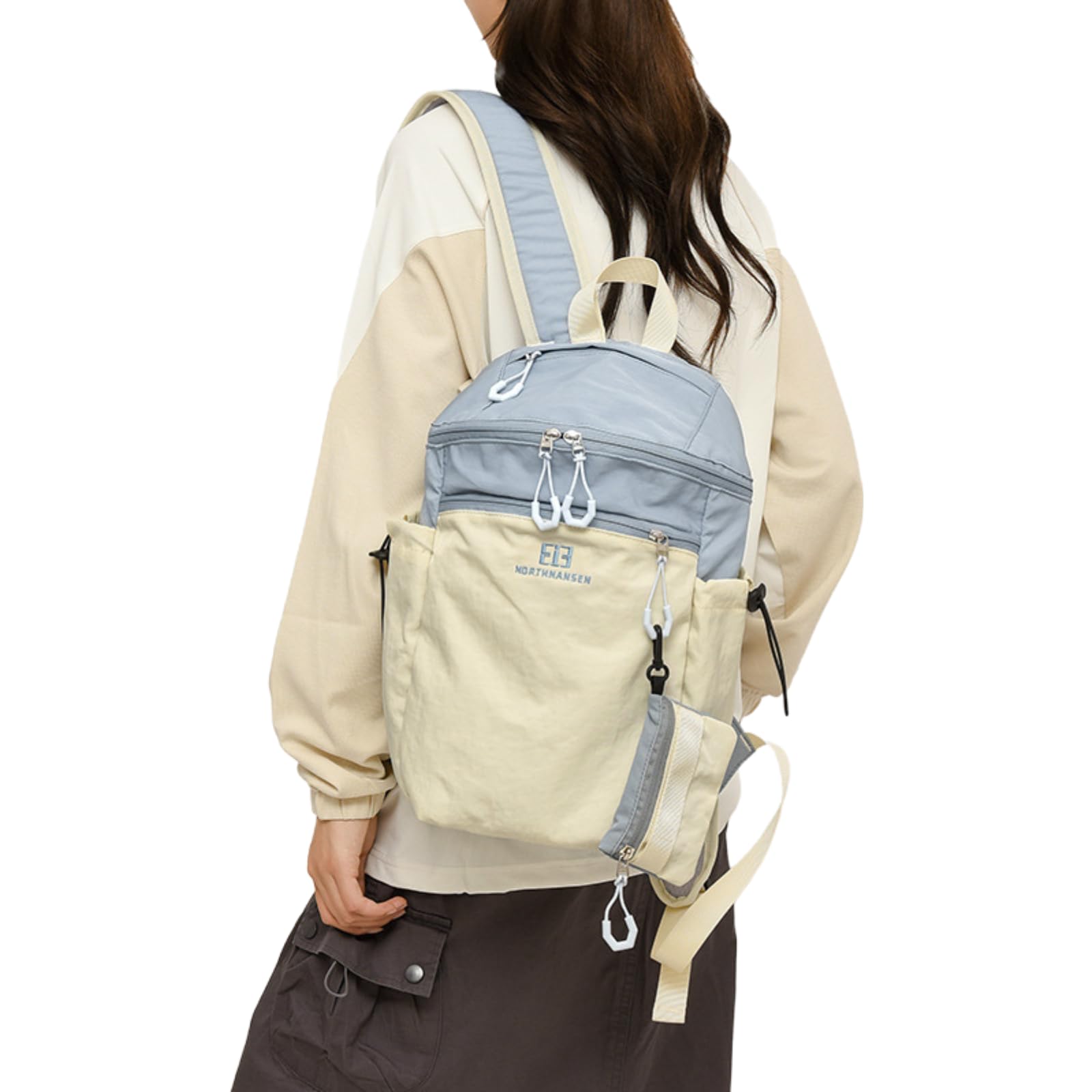 

[GDGZJJD] Женский маленький, легкий, водонепроницаемый дорожный рюкзак, ультралегкий дизайн (330г), Мини-рюкзак для поездок на работу и путешествий, для ноутбука