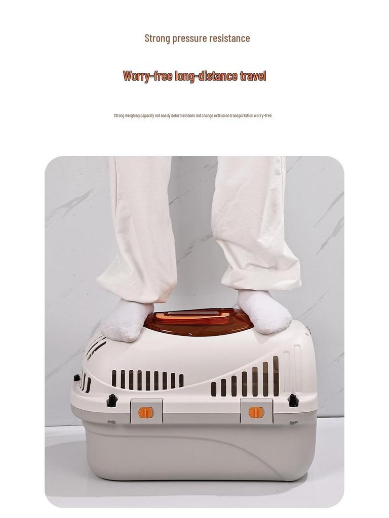 Pet Airline Carrier: Skylight Space Capsule for Cats and Dogs