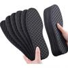 Bamboo Charcoal Antibacterial Shoes Insoles Breathable Deodorant Running Sports Insole for Feet Thick Shock Absorbing Shoe Sole