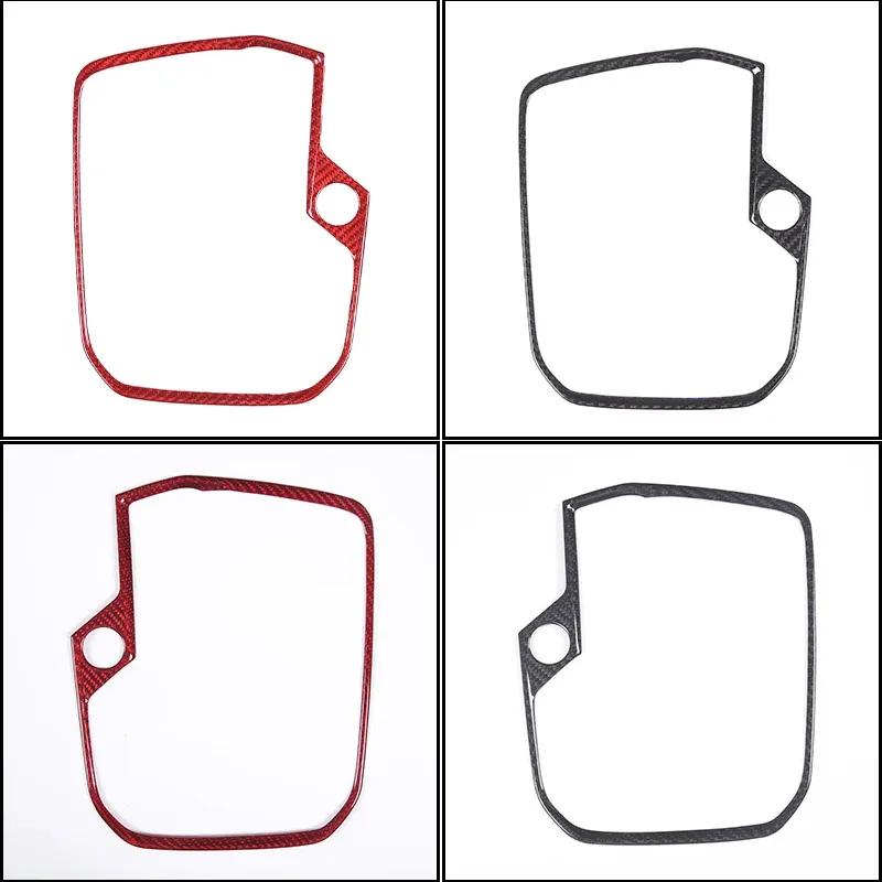 For BMW 1/2/3/4/8 Series Z4/X3/X4/X5/X6/X7/XM/M2/M3/M8/X3M/X4M/X5M/X6M/i3/ix3/i4 carbon fiber Central control gear panel cover